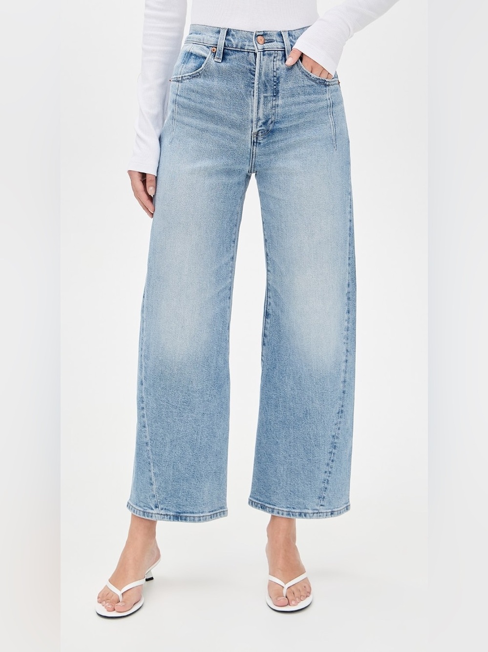 Pistola Kyra High Rise Bowed Ankle Jeans in Terrace Size 25